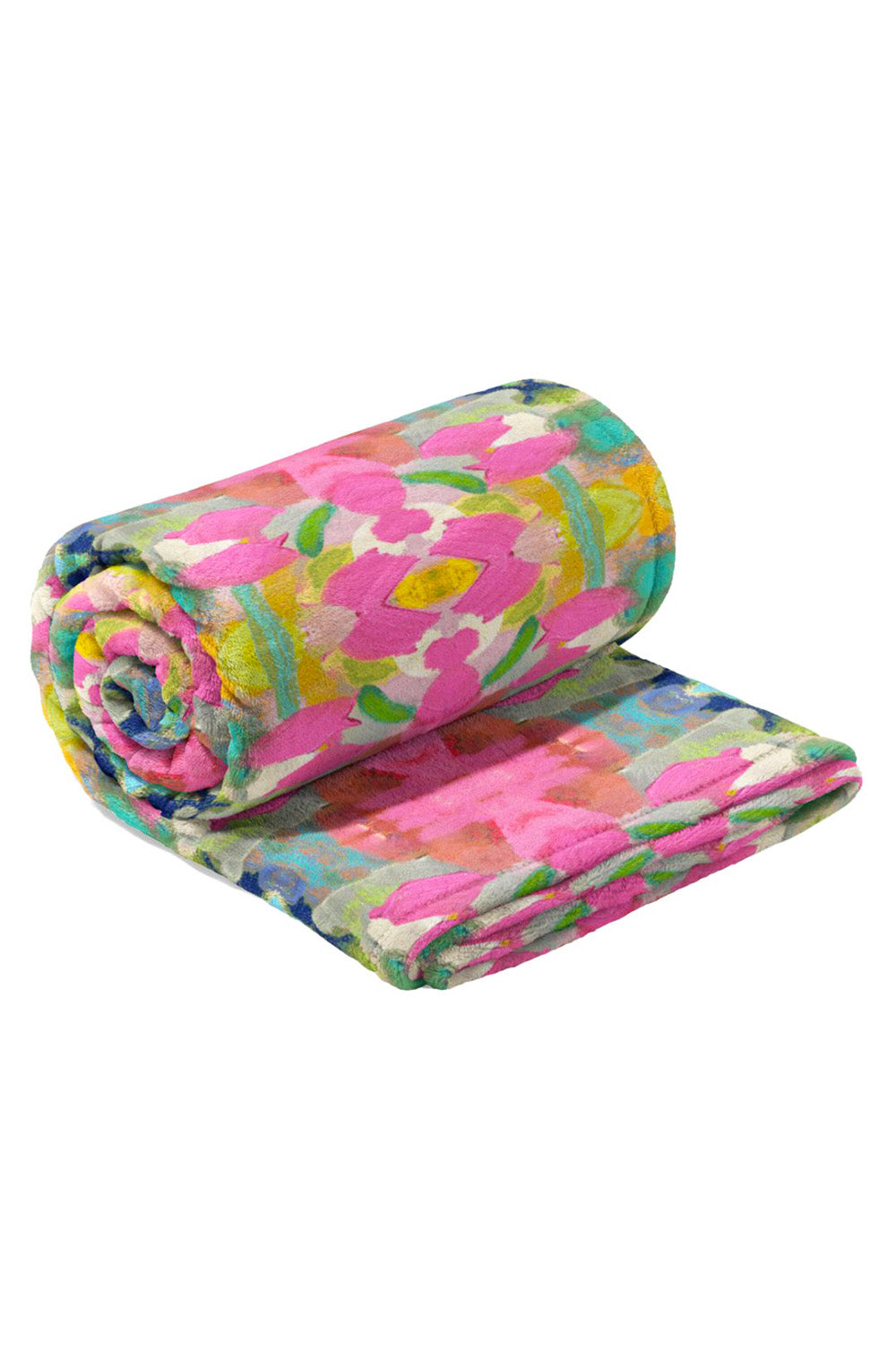 Laura Park Fleece Blanket Pink Paradise