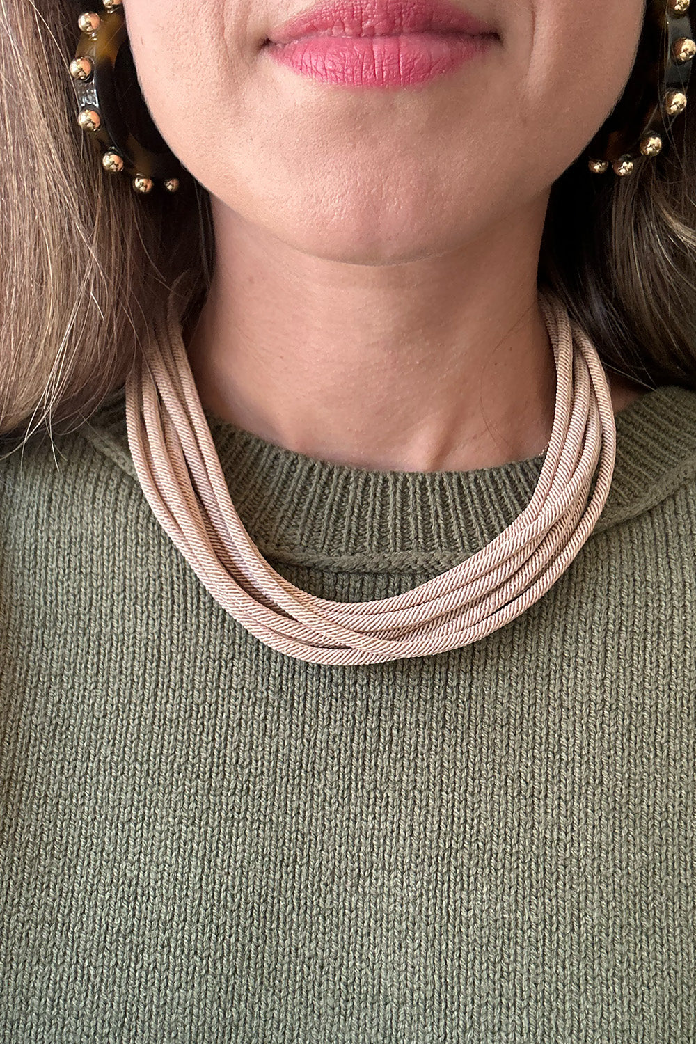 Layered Corded Necklace
