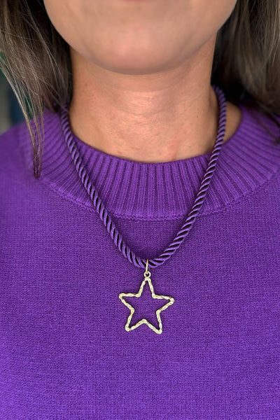 Corded Charm Necklace