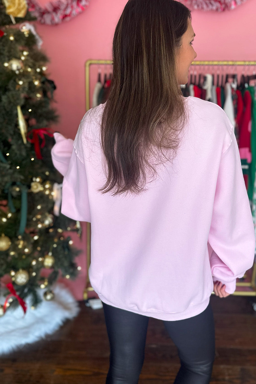 Merry Everything Embroidered Sweatshirt