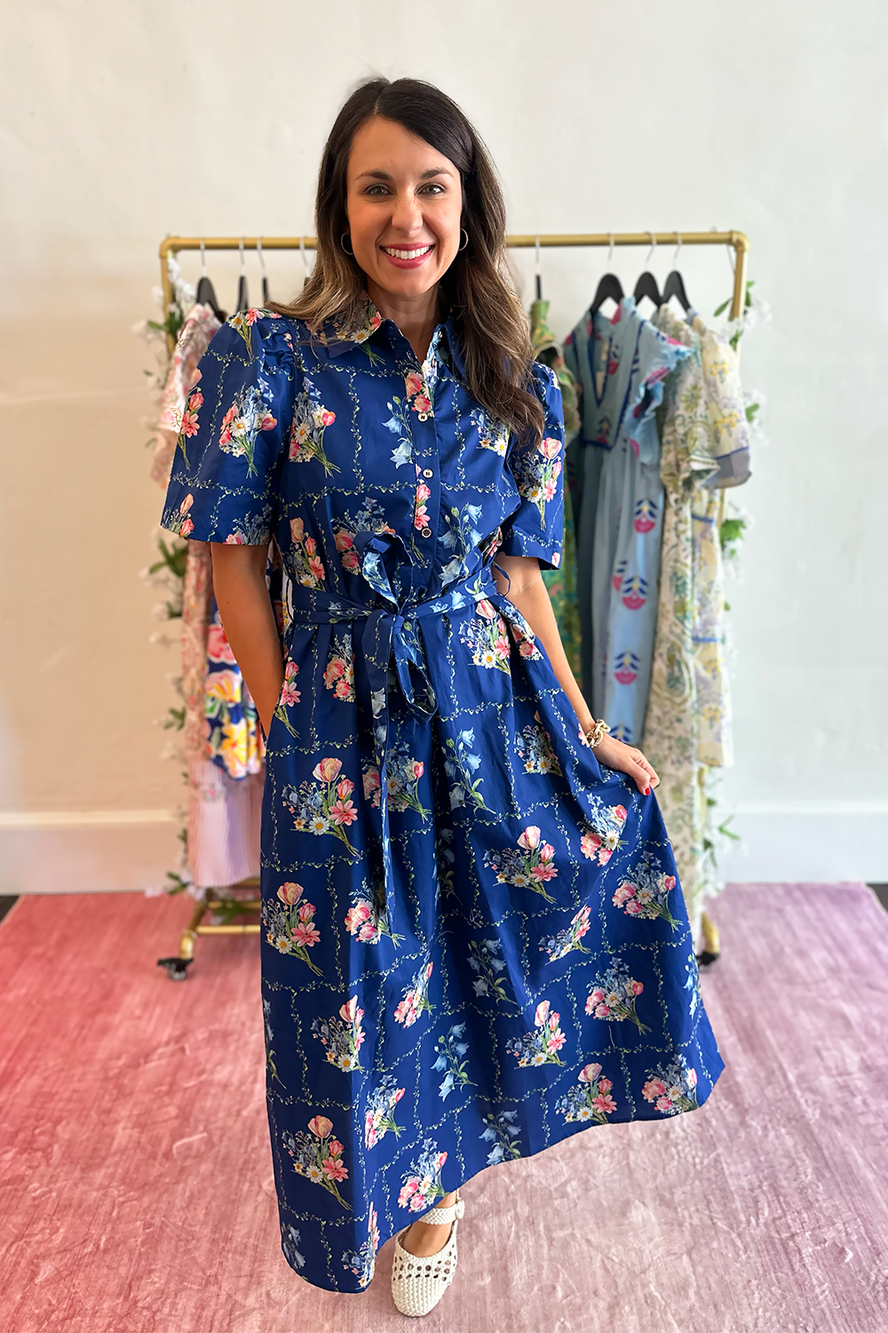 chinese dress ladies Ella Linen Dress  LittleWomenAtelier