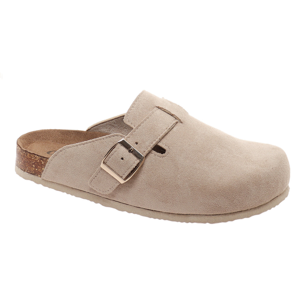 Slip On Taupe Clogs