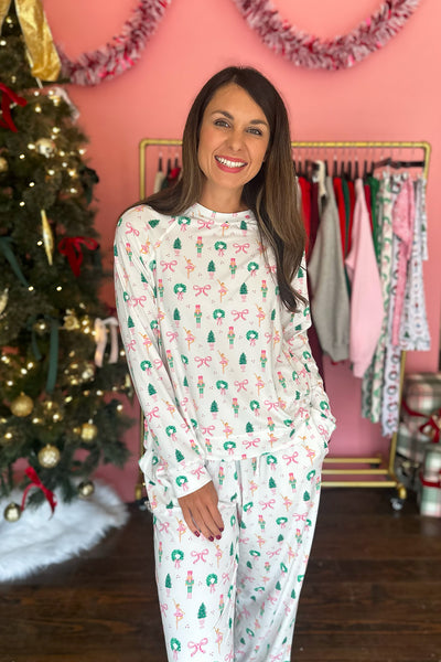 Sugar Plum LS and Pants Pajama Set