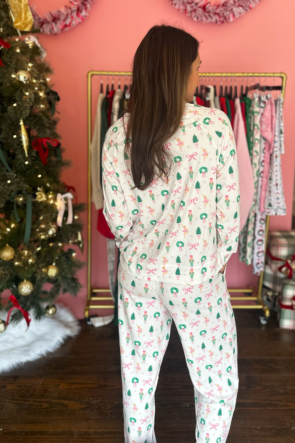 Sugar Plum LS and Pants Pajama Set