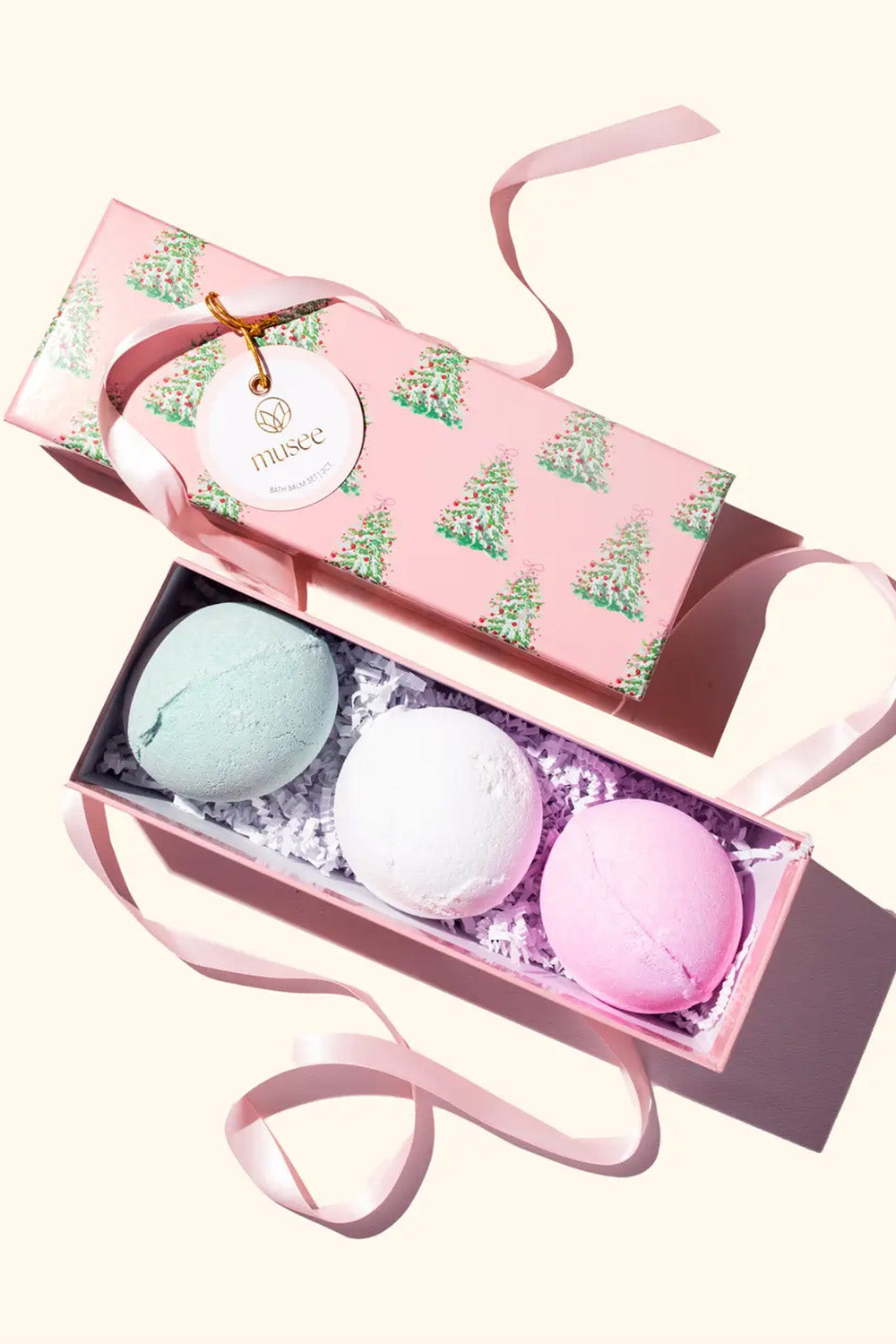 Christmas Tree Three Bath Balm Set