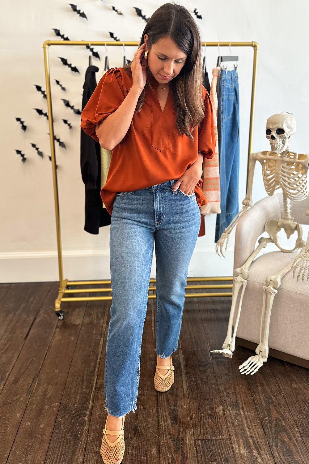 High Rise Vintage Straight Medium