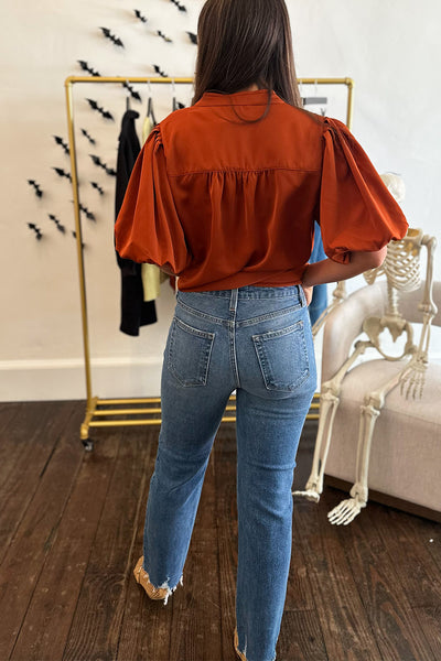 High Rise Vintage Straight Medium