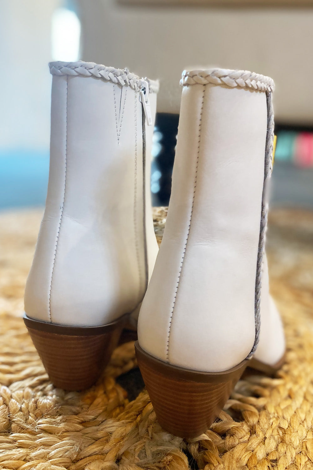 Arial White Bootie- Matisse